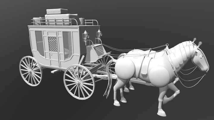 Stagecoah – Modello 3D gratuito STL