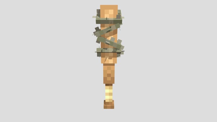 Baseball Bat Model 3D Model