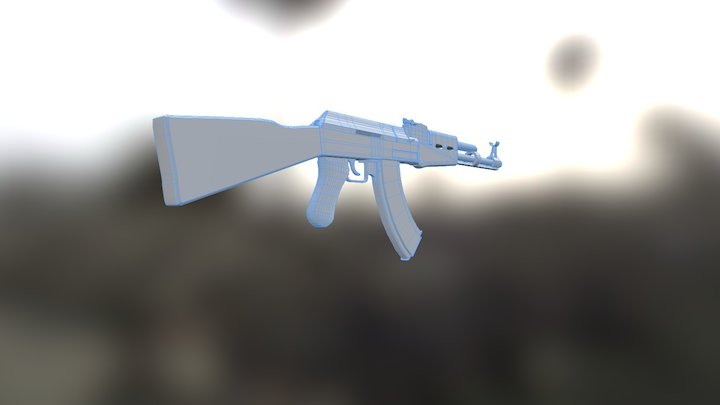 AK-47 3D Model