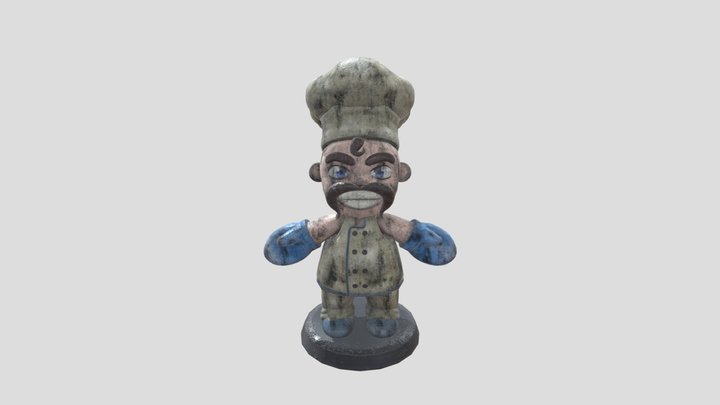 Muffin Man 3D Model