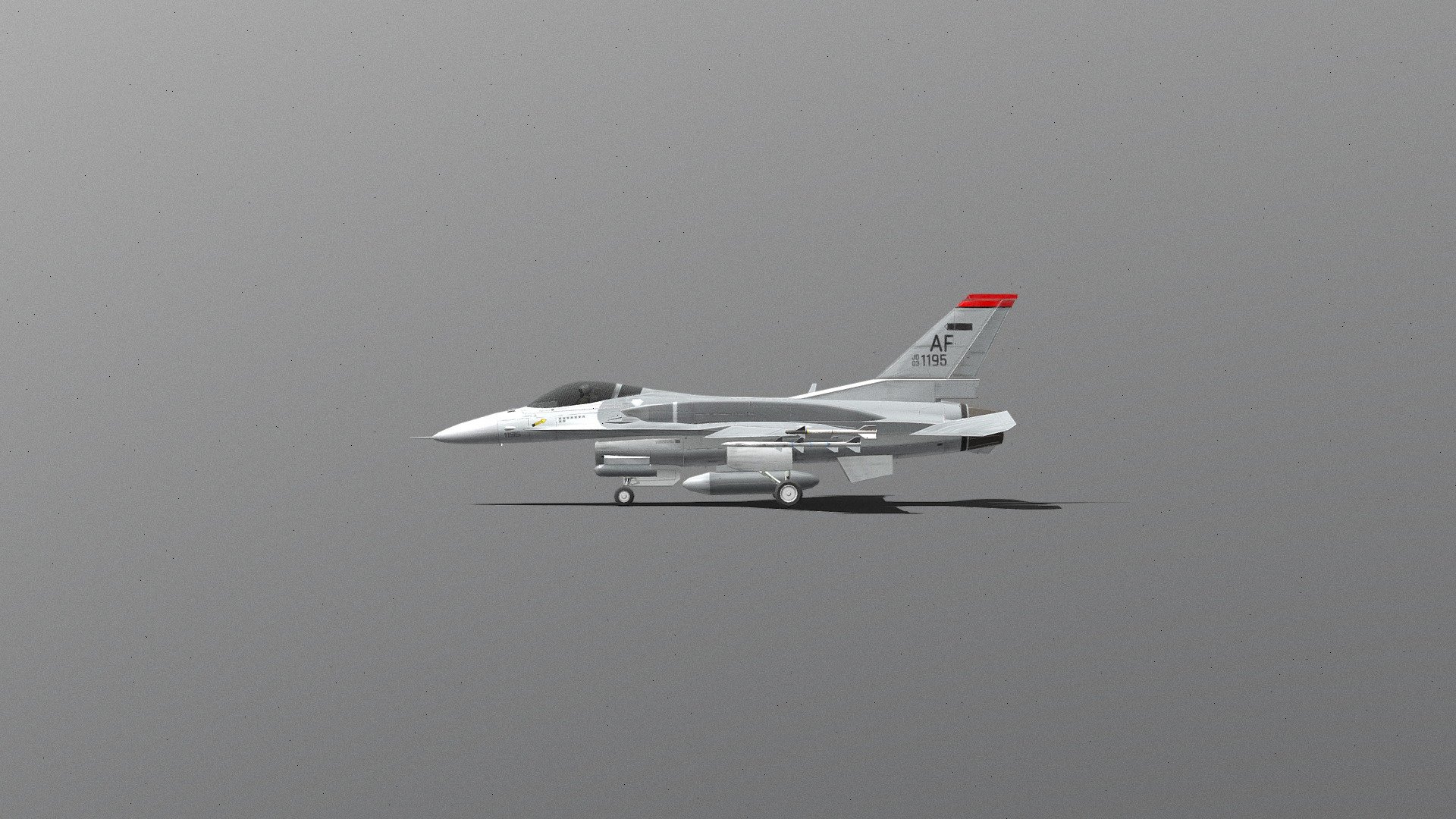 F-16 Block 70 (Fully Rigged) - 3D model by Jacobdesigns