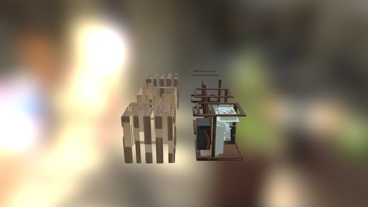 Obudowa Mini ITX All 3D Model