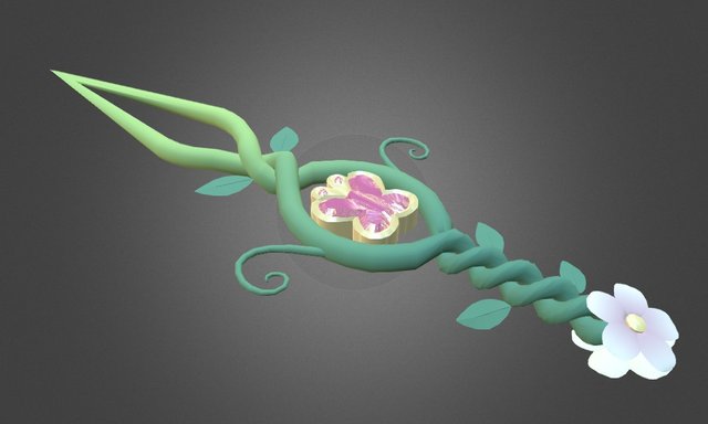 Fluttershy's Sword 3D Model