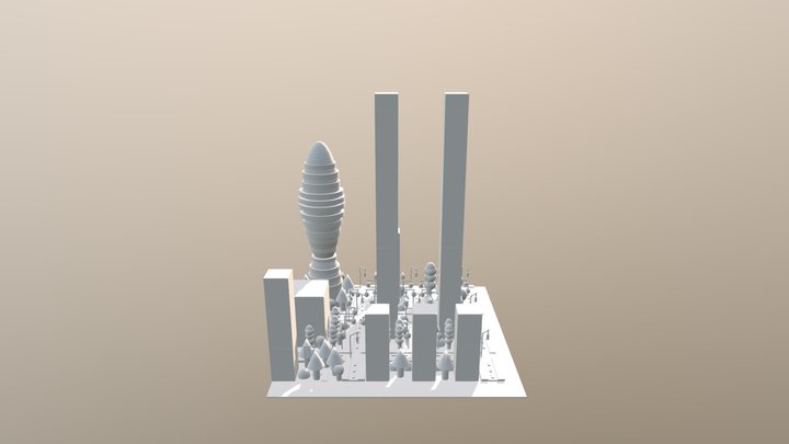 Copy Of City!!! 3D Model