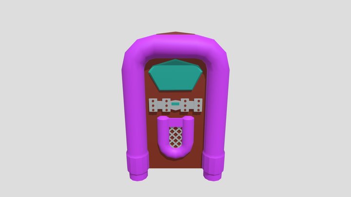 jukebox 3D Model