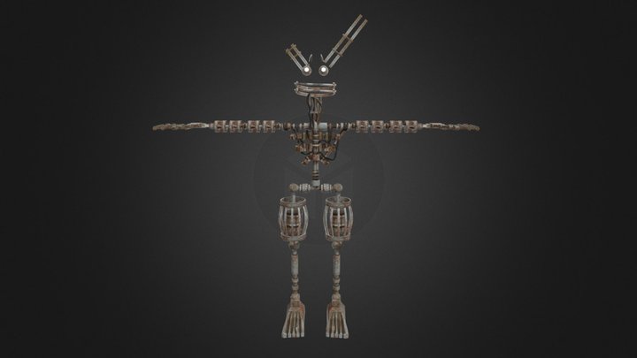 Spinglock Endo | FNaF VR – Gratis 3D-model STL
