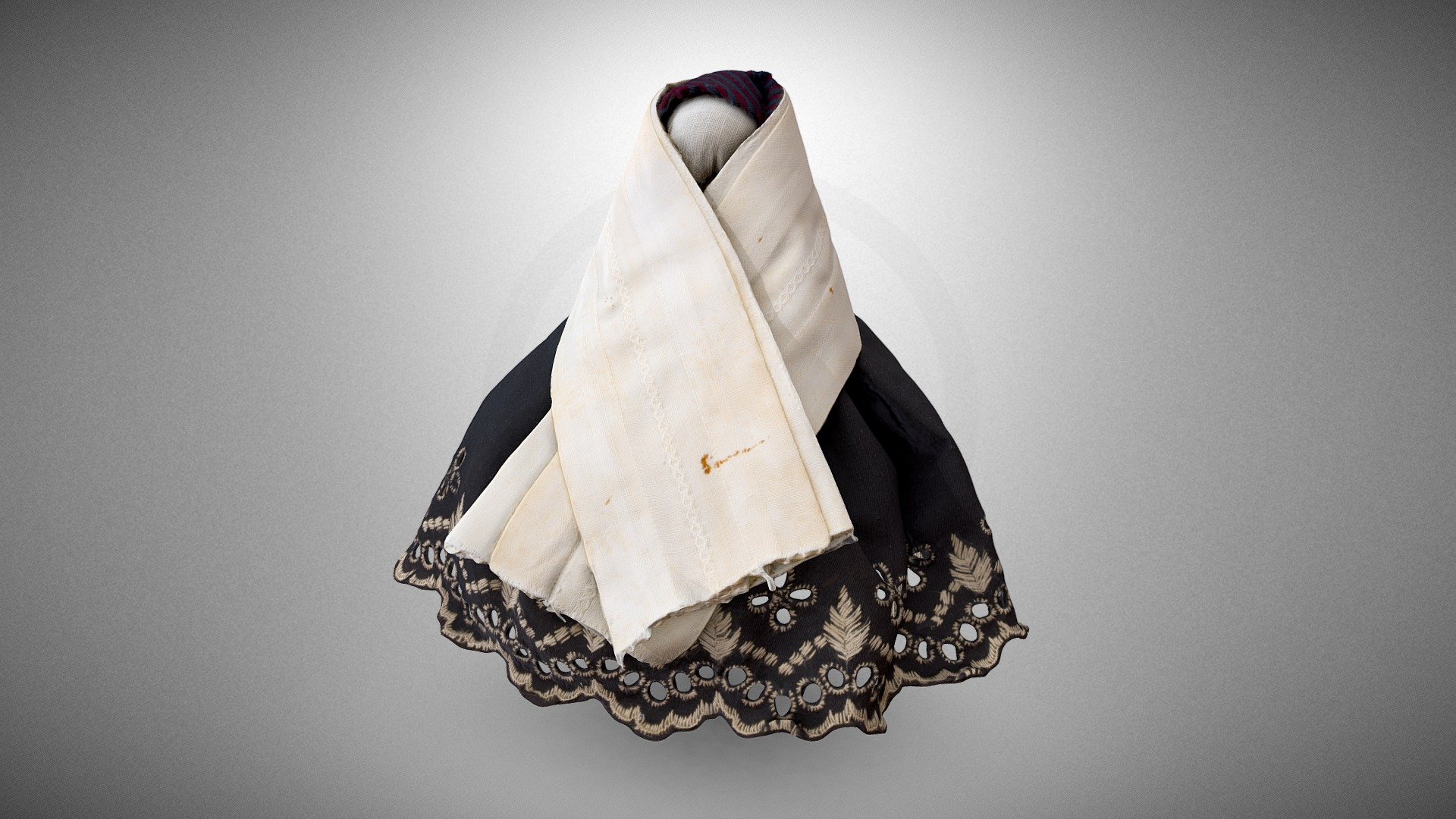 Rag doll – popka — Sketchfab embed 3D viewer