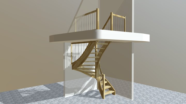 Jungwirth Treppen 6912 3D Model