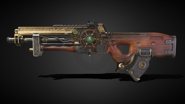 Apex Legends VK-47 Flatline Captain's Plunder – Kostenloses 3D-Modell STL