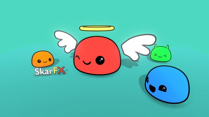Poring 3D Model
