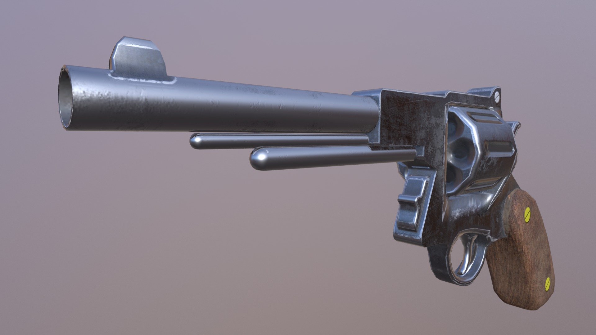 Revolver - Download Free 3D model by CohiTrippy [ccb425e] - Sketchfab