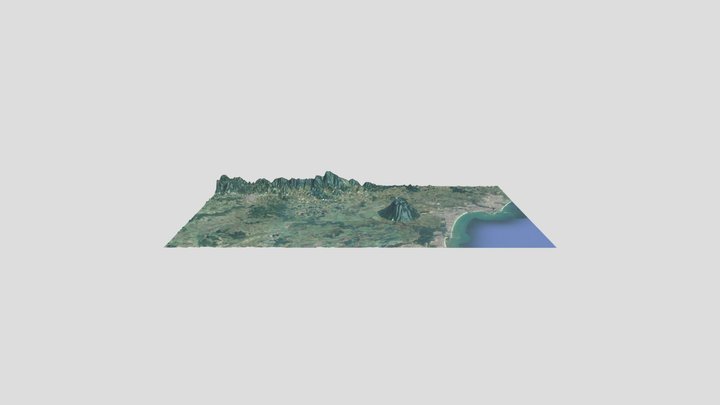 Vulcao Bruno 3D Model