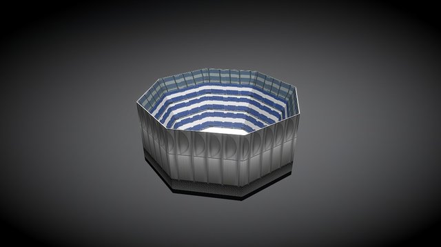 Rayados Estadio 3D Model