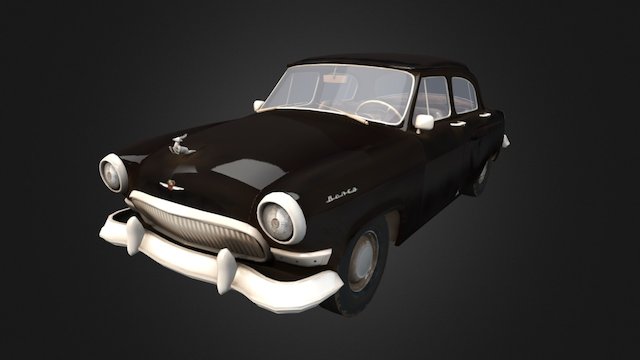 Gaz 21 3D Model