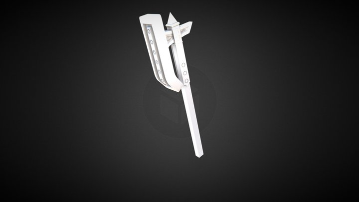 Medieval axe 3D Model