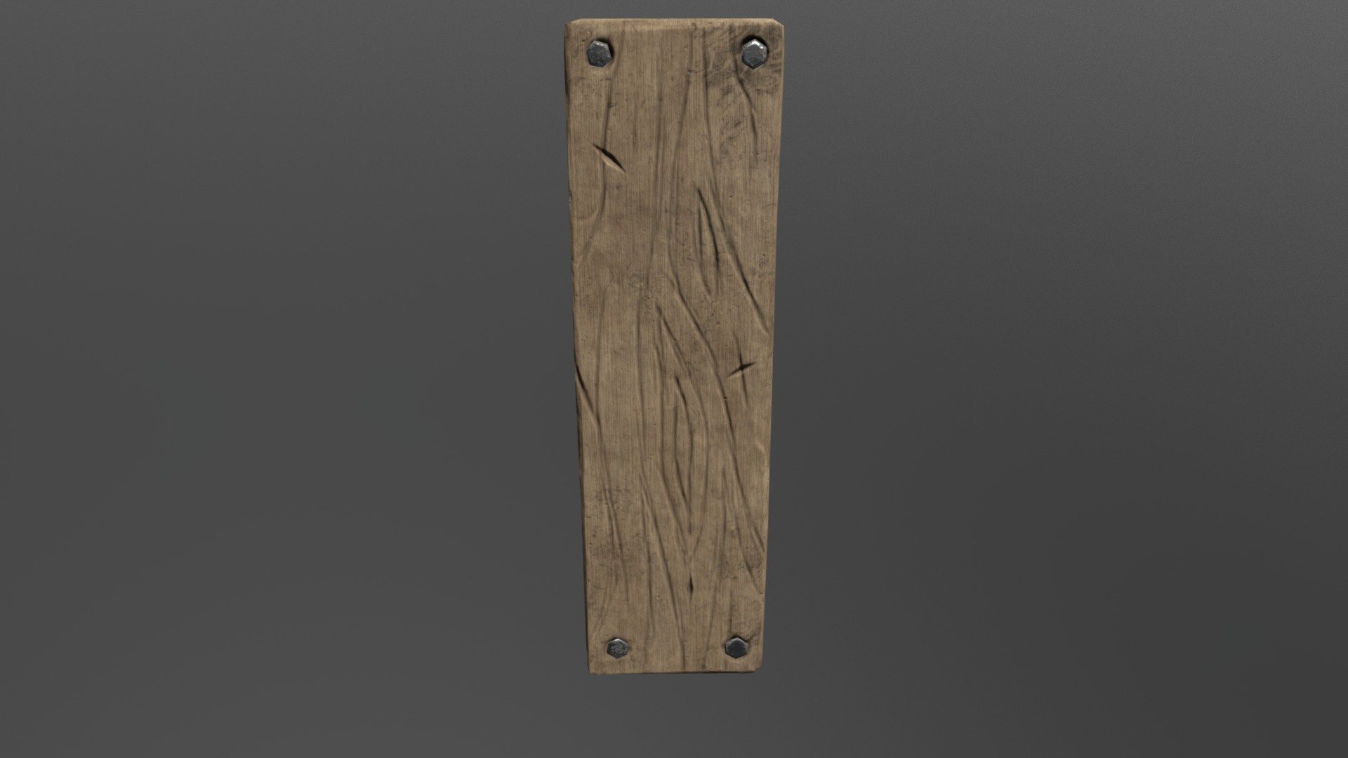 Plank of wood - 3D model by III3Ddesigns [ccb8b85] - Sketchfab