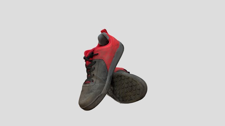 Red Pinnacle cycling shoes