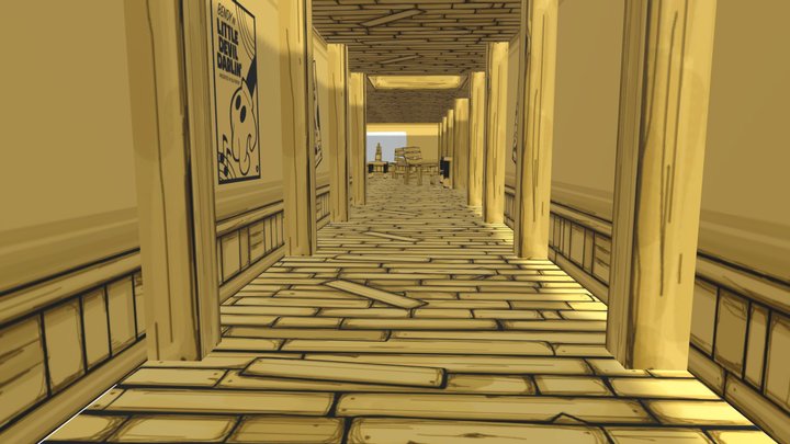 bendy-chapter-1-map 3D Model