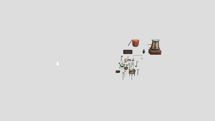 Survival Pack 3D Model