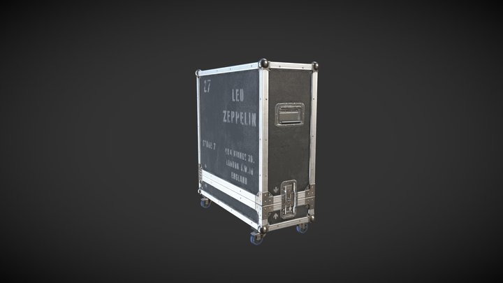 Rock Band Cargo Case 3D Model