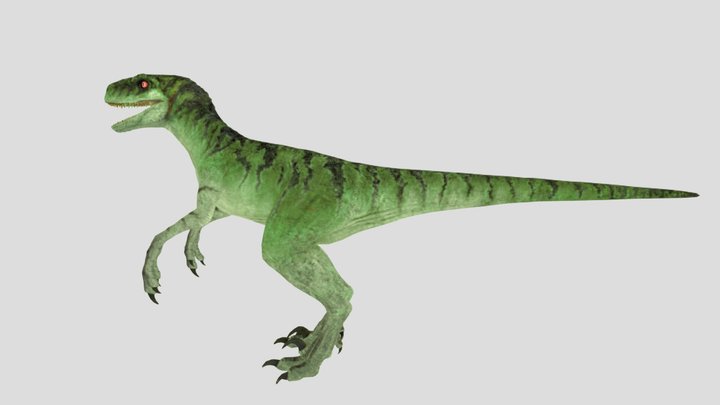 Green Atrociraptor JWCT – Modello 3D gratuito STL