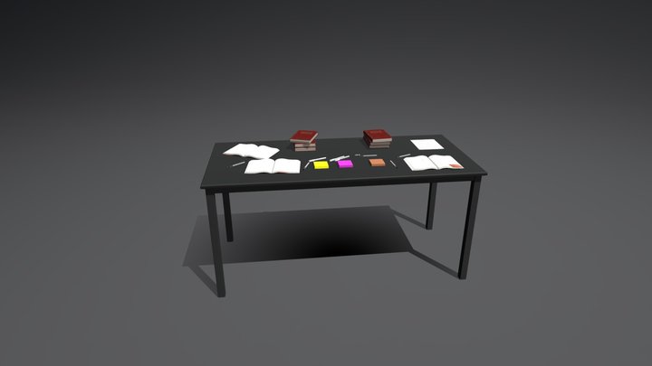 SOHL 8 - Signing Bibles 3D Model