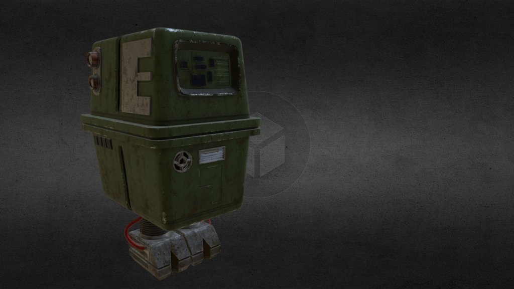 GNK Power Droid - 3D model by reapermediasr [ccbae89] - Sketchfab