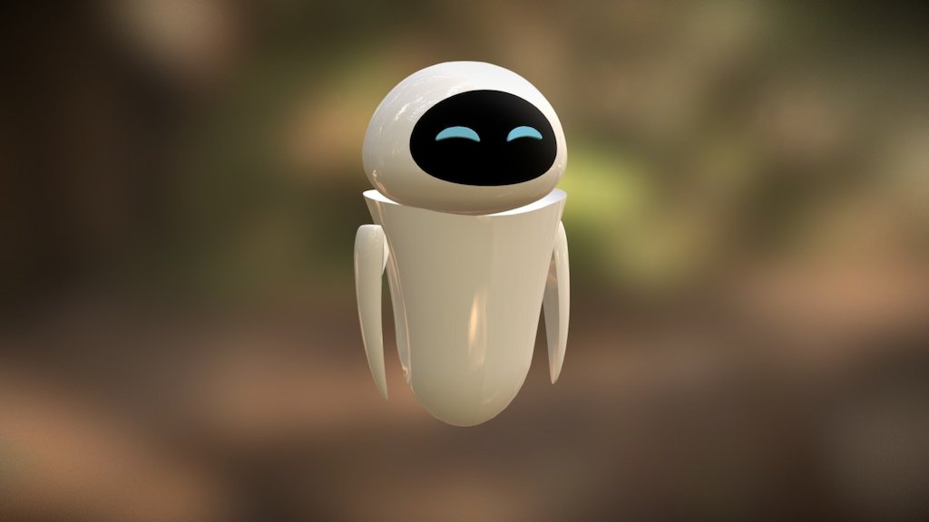 EVA WALL-E Movie - 3D model by Stanislav Novokhatko (@gameart.tv