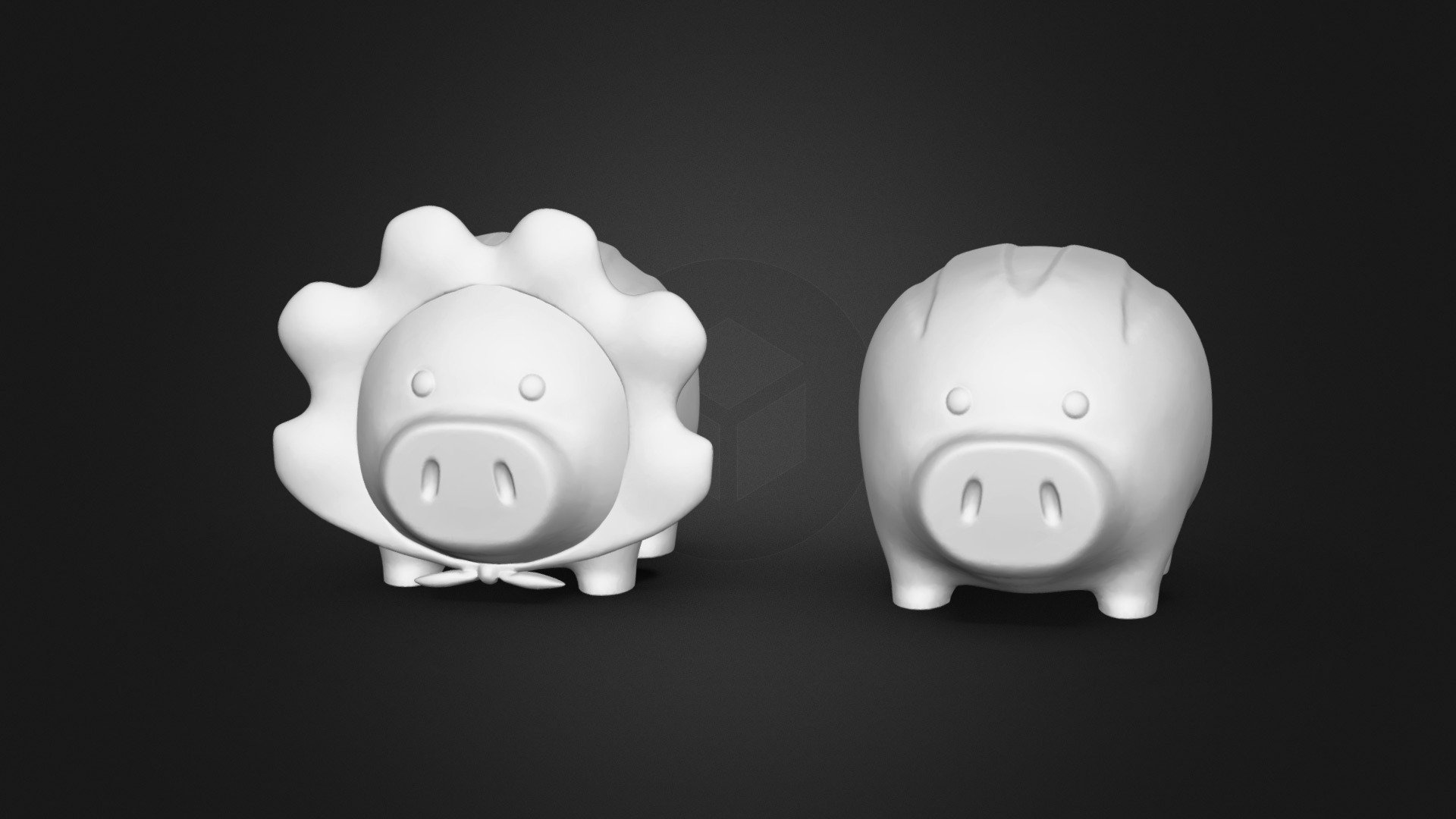 Babe Fan Art STL for 3DPrint - 3D model by SeberdrA [ccbbd4c] - Sketchfab