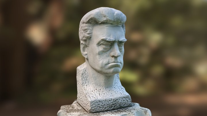 Portrait of a S.I. Potapov - 3D scanned 3D Model