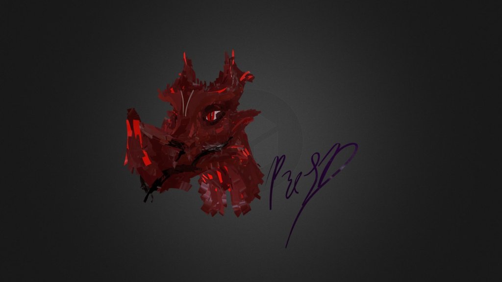 Red Dragon Head