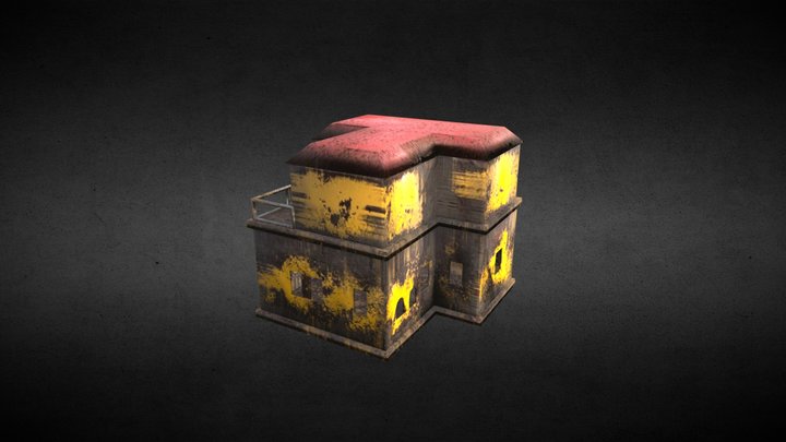 RustedBuilding 3D Model