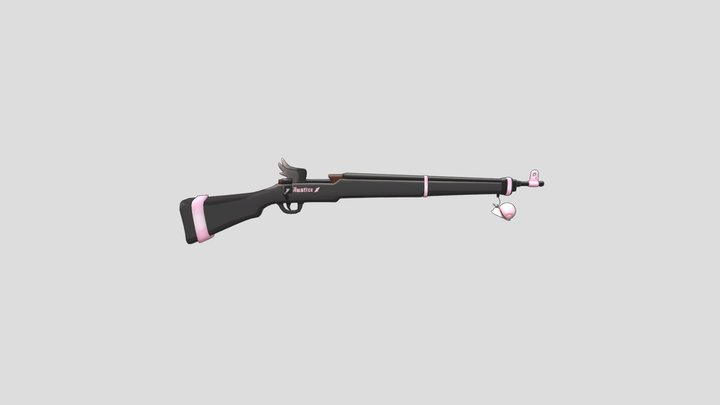 Blue Archive - Koharu weapon 3D Model