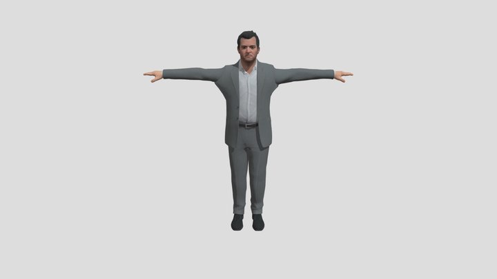 Trevor_ Gta5 3D Model
