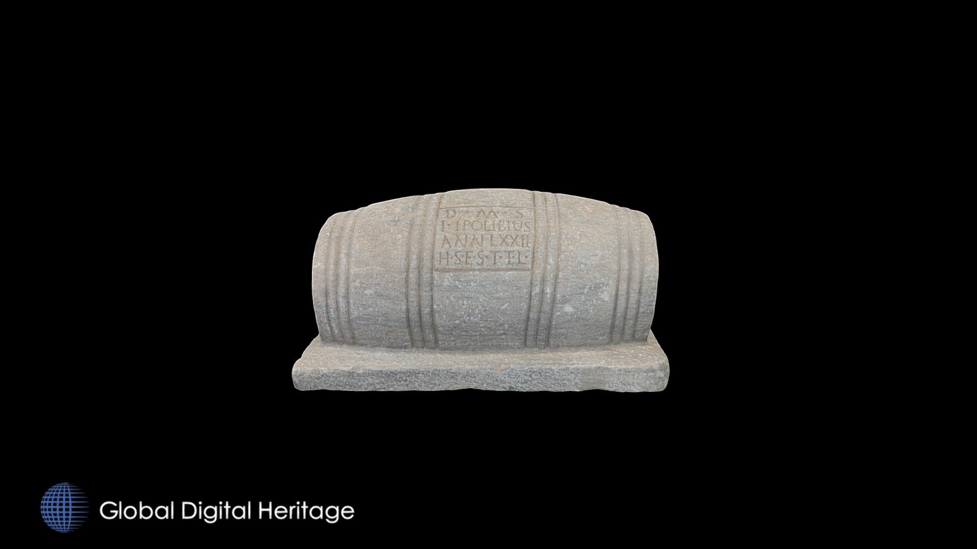 Roman marble funerary monument (Cupa), Evora