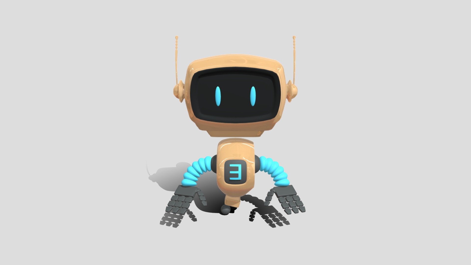 robot - Download Free 3D model by YihangLi [ccbf6ac] - Sketchfab