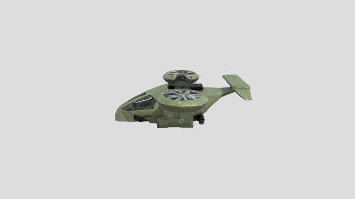 VTOL Toy Aircraft GI Joe Classified Scale 3D Model