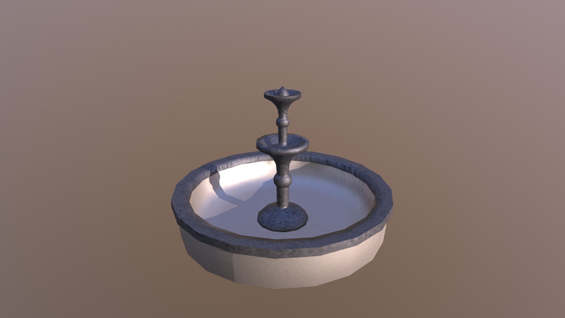 Park Fountain - 3D model by Raffa-Chan [ccbff42] - Sketchfab