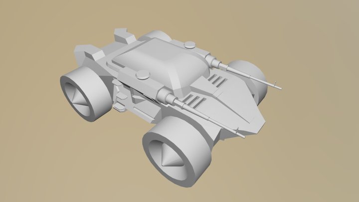 Quad 3D Model