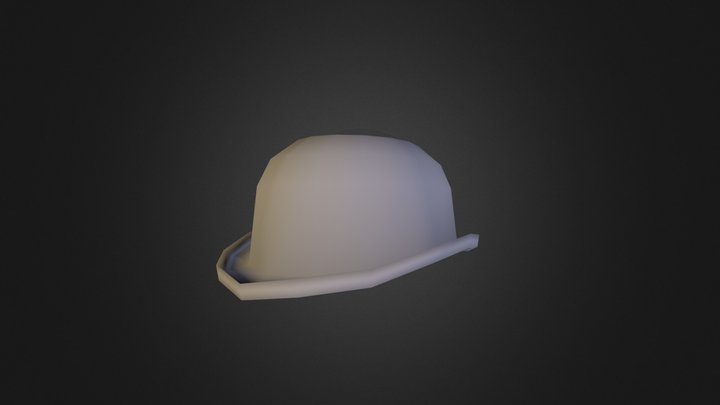 practice bowler hat 3D Model