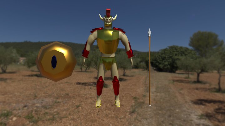 PEDRO el Guerrero 3D Model