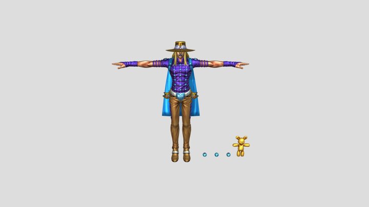 Gyro zeppeli 3D Model