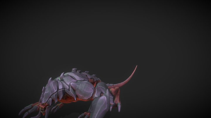 Tyranid Type 2 3D Model