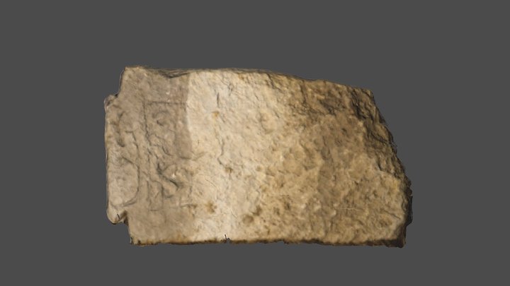 Peterborough Ansate Slab 3D Model