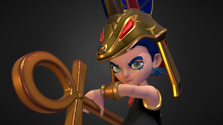 Anubis: The Guardian of the Underworld 3D Model
