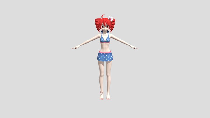 teto Kasane , - 3D Model