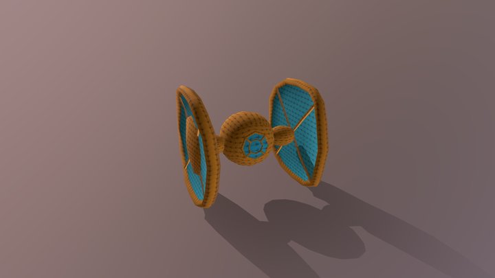 Crochet Fighter 3D Model