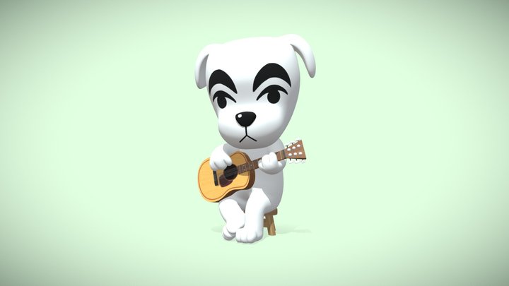 KK Slider - Animal Crossing 3D Model