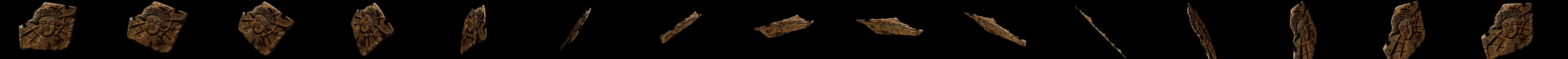 Relief of Sol from Corbridge 3D Model