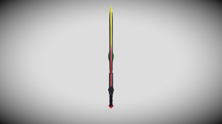 CursedSword 3D Model